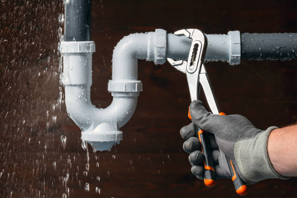 Professional Sewer Line Repair technician working in Southington, OH